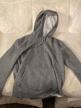 Alo Classic Gray Hooded Sweatshirt size S